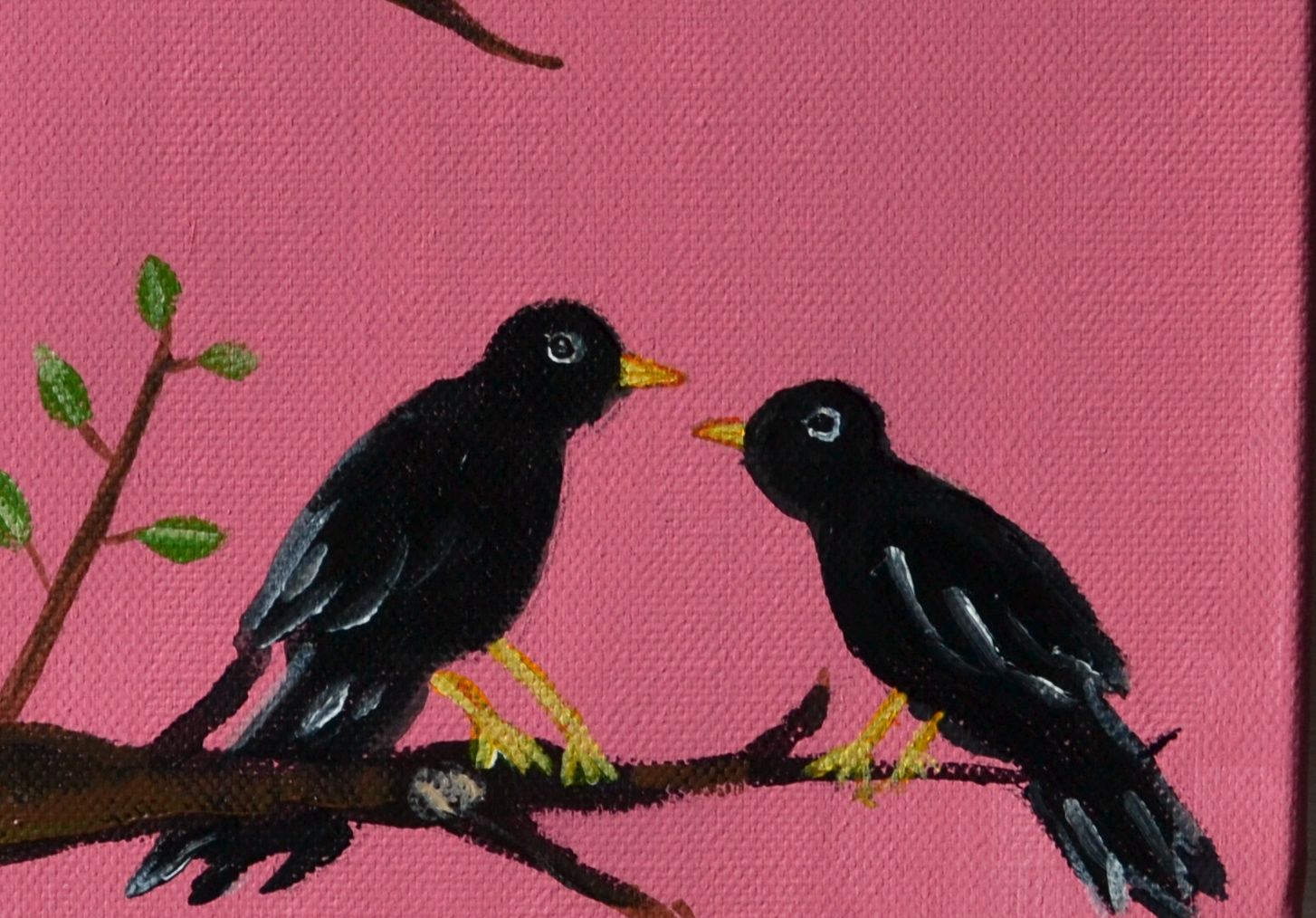Image result for two little blackbirds