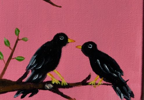Two blackbirds4